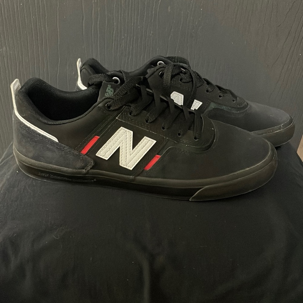 New Balance Numeric 306 Jamie Foy Black, White & Red Skate Shoes